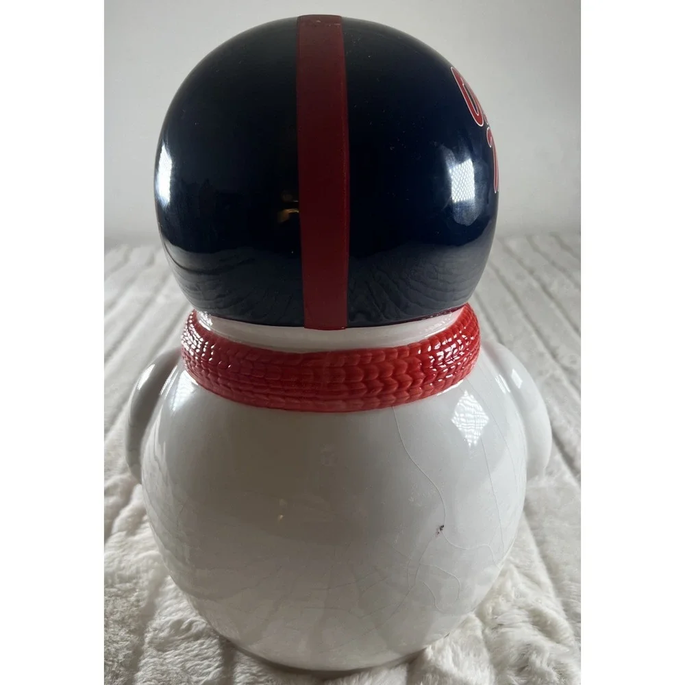 Ole Miss‎ Rebels Mississippi Football Snowman Ceramic Statue 12
